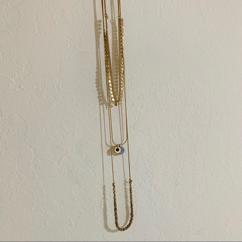 [SOLD] Madewell Cirque Layering Necklace - Picture 2 of 8